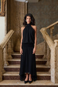 Halterneck Midi Dress